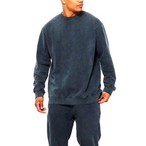 2025 nuevo diseño sólido Activewear Jogger sudadera conjunto al por mayor 2 uds logotipo personalizado impreso Casual chándal temporada de invierno - Product Image 3