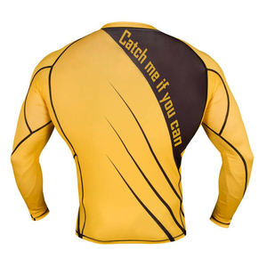 Red <b>Rash</b> <b>Guard</b>, Sports Wear , <b>BJJ</b> Gear, MMA Gear & Hot Sale Grappling Shirts For Mens - Product Image 6