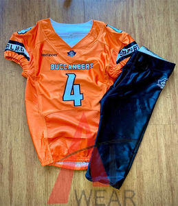 เครื่องแบบอเมริกันฟุตบอลเสื้อเจอร์ซีย์กางเกงแบบซับลิเมชัน - Product Image 3