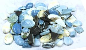 Ópalo Azul Natural al por Mayor, Piedras Preciosas Sueltas con Corte Ovalado, Certificadas por Terceros para la Fabricación de Joyas, Lote de Tamaño Libre - Product Image 3