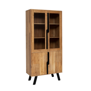 Vitrine mano en bois d'acacia et métal - Product Image 2