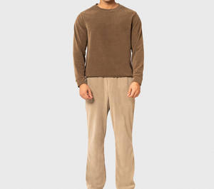 Nuevo Diseño, Mejores Sudaderas Básicas para Hombre, Sudadera Texturizada de Manga Larga para Hombre, MOQ Bajo, Sudaderas para Hombre a Precio de Mayoreo - Product Image 2