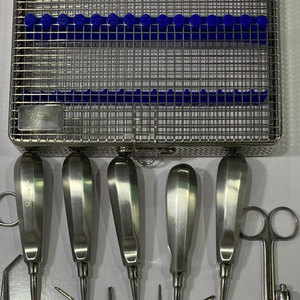 Kit básico de cirugía de implantes dentales, 17 Uds., instrumentos quirúrgicos de alta calidad, Odontología alemana, Manual quirúrgico de acero inoxidable - Product Image 6