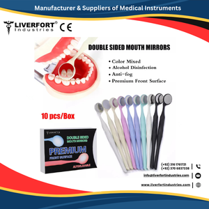 Nuevo espejo Dental desechable de plástico, espejos de boca antivaho, espejo de boca Dental de inspección con Mango antideslizante, esterilizable en autoclave CE - Product Image 6