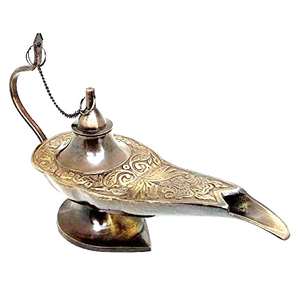 โคมไฟอะลาดินทองเหลืองตกแต่งพร้อมขัดเงาสำหรับตกแต่งบ้าน - Product Image 2