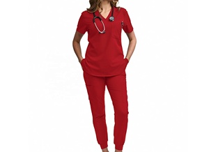 2026 Top Sell Breathable Hospital Uniforms Zipper Medical <b>Scrubs</b> for Men Women Short Sleeve <b>Nursing</b> <b>Scrub</b> Custom Logo - Product Image 2