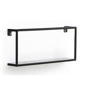 Étagères murales de salle de bain en métal et bois Farmhouse - Product Image 3