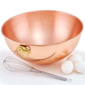 ชามผสมทองแดงแบบแฮนด์เมด2023สำหรับบ้านที่เก็บของว่างสำหรับห้องครัวห้องนั่งเล่นโรงแรมร้านอาหารทำจากโลหะอินเดีย - Product Image 2