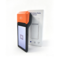 Terminal POS Móvil Android 14 NFC 4G GMS con Pago Sin Contacto, Escáner de Códigos QR e Impresora Térmica de Recibos