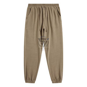 ชุดวอร์มผ้าฝ้ายแบบเรียบง่ายสำหรับทุกเพศ กางเกงวอร์มและเสื้อฮู้ดแบบกำหนดเอง ชุดวอร์ม 2 ชิ้นสำหรับผู้ชาย - Product Image 2