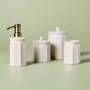 Tarro de Almacenamiento de Cerámica Minimalista con Tapa, Elegante Recipiente de Cocina, Contenedor Glaseado Duradero para Té, Café, Azúcar, Despensa - Product Image 2