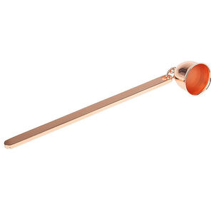 Nueva Llegada Flor Decorativa Cobre Chapado Latón Vela Snuffer Decoración Del Hogar Metal Artesanía Vela Snuffer Proveedor - Product Image 3