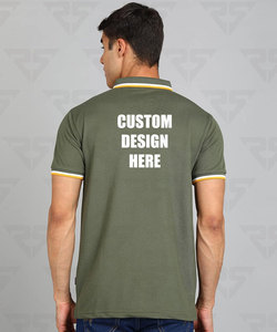 Camisetas de algodón/Pakistán para hombre de fibra de bambú, Polo de marca de calidad de fábrica, manga corta, alta calidad, informal para hombre - Product Image 3