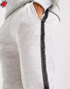 Conjunto de chándal informal unisex de talla grande para correr, chándal Atlético ligero y transpirable con logotipo, diseño de ropa de calle a la moda - Product Image 5