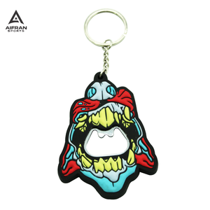 AIFRAN Custom 3D PVC Keychain Promotional Soft Rubber Key Ring Personalized Logo Silicone Key <b>Holder</b> Factory Wholesale - Product Image 4