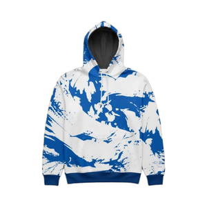 Nueva llegada al por mayor sudaderas con capucha de gran tamaño de las mujeres hombro caído manga larga serigrafía peso pesado forrado 3D bordado frontal - Product Image 1