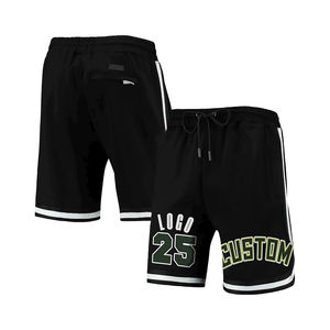 Pantalones cortos de baloncesto atléticos de primera calidad para hombre con logotipo estampado personalizado para hombre - Product Image 1
