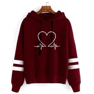 Vêtements pour femmes Sweatshirts polyvalents Casual Hoodies Comfortable Pullovers Slim Fit Soft Striped Lazy Style Jogging Daily Women's - Product Image 4