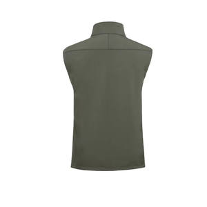 Vente en gros Gilet personnalisé Nouveau design Gilet à coquille souple sans manches Gilet de randonnée à coquille souple à 3 couches imperméable à l'eau - Product Image 3