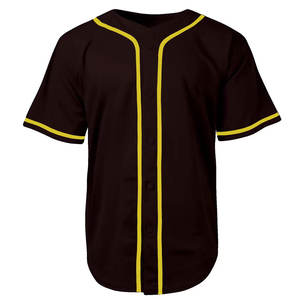Jersey de media manga para hombre más vendido, Jersey de béisbol, ropa deportiva transpirable para béisbol y softbol, camisetas populares, Tops - Product Image 1