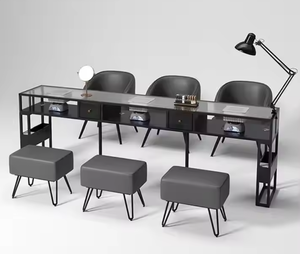 <span class=keywords><strong>Mobilier</strong></span> de salon de massage des ongles avec chaise manucure équipement de magasin de massage <span class=keywords><strong>professionnel</strong></span> table à ongles - Product Image 4