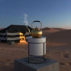 Most Selling Kitchenware Metal Teapot Heater Best Quality Handmade Firepit Heater Wholesale Price Barbeque <b>Camping</b> Party Usage - Product Image 4