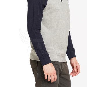 Sweat-shirts à quart de zip personnalisés OEM en coton imprimé pour hommes, vente en gros 2026 - Product Image 5