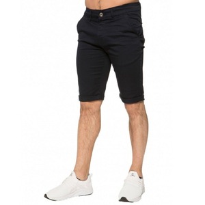 Short d'entraînement de marque personnalisée avec logo Short de golf décontracté en tissu toile de couleur unie devant plat avec poches BD vierge - Product Image 1