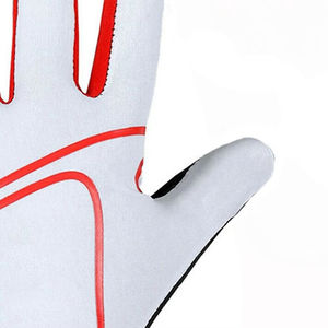 Guantes de receptor de fútbol americano de alta calidad, novedad de 2025, nombre de equipo personalizado, poliéster de talla grande XL para adultos - Product Image 3