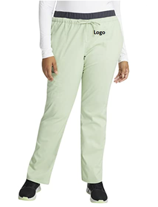 Pantalon à récurer pour femmes, vêtements de travail mi-hauts, cordon de serrage fuselé disponible du Bangladesh, bon marché et doux, vente en gros, stock disponible - Product Image 6