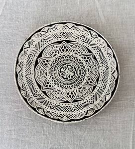 Sello de Impresión de Bloque de Madera con Mandala Tallado a Mano |   Impresión Textil India - Product Image 1