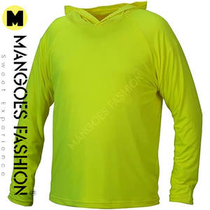 Sweat à capuche de sécurité en polyester léger réfléchissant haute visibilité pour homme-Vêtements de travail idéaux et équipement de sécurité - Product Image 4