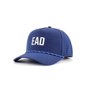 Gorra de Golf Transpirable e Impermeable de Primera Calidad, con Perforaciones Láser, 5 Paneles, Gorra Deportiva, Logotipo Bordado en 3D Personalizado, Cierre Trasero de Plástico - Product Image 2