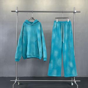 Vente en gros de pantalons de survêtement vierges en polaire 100% coton pantalons de survêtement de haute qualité avec poches pantalons de survêtement personnalisés pour hommes - Product Image 4