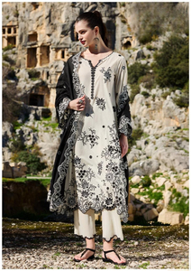 COLECCIÓN DE TRAJE PAKISTANI DE ESTAMPADO DIGITAL DE LUJO DE ALGODÓN PESADO PARA ADULTO - Product Image 4