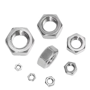 Tuercas hexagonales estándar de acero inoxidable Ss304 al por mayor de fábrica, tuercas hexagonales de alta resistencia M8 M12 M16 M20 M24 M30 - Product Image 4