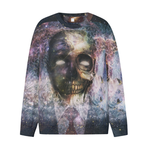 Galaxy Sublimation Sweatshirts imprimés pour femmes Design personnalisé Pull en coton mélangé Streetwear avec votre logo Sweatshirts - Product Image 3