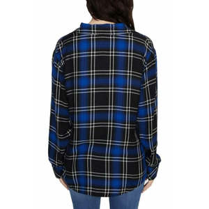 Maglia in flanella Sanctuary New Generation da donna, blu scuro, taglia XL, vestibilità ampia, top autunnale per signore - Product Image 2