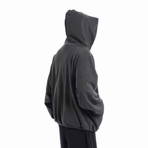 Sudadera con Capucha para Hombre, Otoño-Invierno, 100% Algodón, Estampado Serigrafiado, Ecológica, Personalizable, Tejida, Color Sólido - Product Image 3