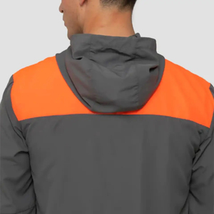 Chaquetas cortavientos personalizadas para hombre, chubasquero de invierno con cremallera, impermeable, para correr, golf, ciclismo de montaña, capucha, chaqueta cortavientos ligera - Product Image 6
