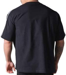 เสื้อยืดโอเวอร์ไซส์ผู้ชายใส่สบายผ้าไมโครไฟเบอร์เนื้อนุ่มดีไซน์ใหม่เหมาะสำหรับชุดลำลองแนวสตรีท - Product Image 3