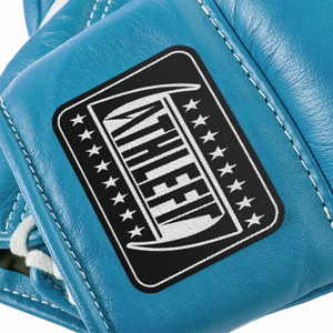 Guantes de boxeo de cuero de alta calidad con logotipo personalizado, tamaños de 8oz y 12oz, guantes de entrenamiento profesional con empuñaduras para exteriores - Product Image 4