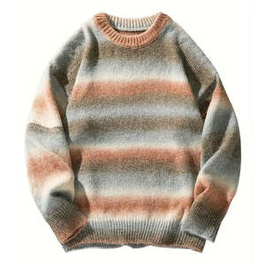 Pull en maille doux pour homme, élégant et confortable, pull épais et chaud pour l'hiver - Product Image 1