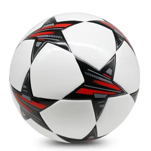नया सर्वश्रेष्ठ उच्च गुणवत्ता वाला मैच pu चमड़े के फुटबॉल बॉल आकार 5 फुटबॉल शीर्ष निर्माण बिक्री उत्पाद