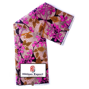Phi sáp in và ankara bông vải tùy chỉnh với dịch vụ OEM cho quảng cáo Chiến Dịch trang phục tổ chức sự kiện đồng phục xây dựng thương hiệu - Product Image 1