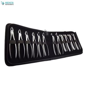 Juego de pinzas de extracción Dental, Kit de pinzas de extracción Dental, Instrumentos dentales, 12 Uds. - Product Image 6