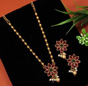 Plaqué or longue Mala à la mode femmes ensemble de bijoux fins pour mariages fêtes fiançailles anniversaires - Product Image 1