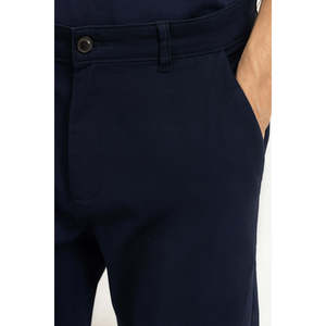 Pantalones Casuales de Corte Slim para Hombre, Antiarrugas, Color Caqui, Cintura Media, Tela Oxford, Logotipo Personalizable, Cierre de Cremallera, Traje de Color para Otoño - Product Image 5