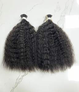 Tip Hair 100% Extensions de cheveux humains vietnamiens sans cuticule chimique alignée tissage de cheveux bonne garantie de service pour les femmes noires - Product Image 6