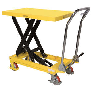 Plateforme élévatrice à roues pour marchandises, capacité 300 kg - Product Image 1